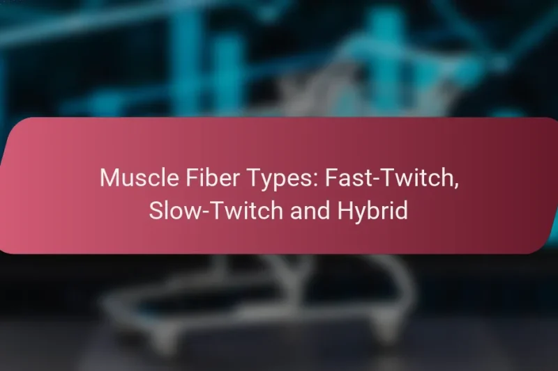 Tipi di Fibre Muscolari: Fast-Twitch, Slow-Twitch e Ibride