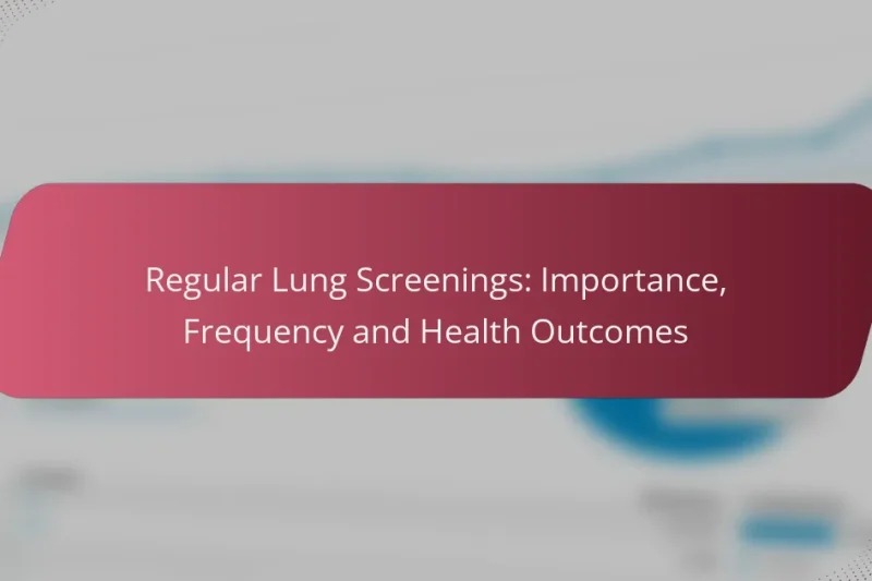 Controlli Regolari del Polmone: Importanza, Frequenza e Risultati sulla Salute